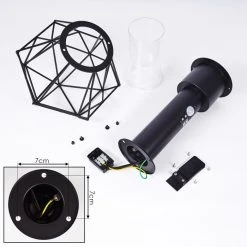 Hofstein Solda Wegeleuchte Schwarz, 1-flammig, Bewegungsmelder 17 Hofstein Solda Wegeleuchte Schwarz, 1-flammig, Bewegungsmelder -Günstiges Wegeleuchten Geschäft solda wegeleuchte h3409008 4