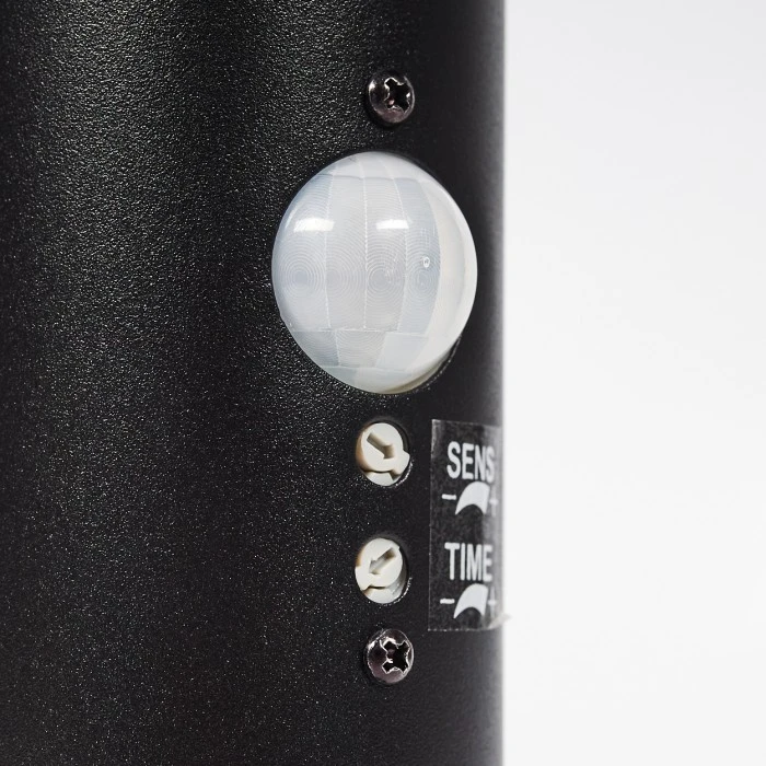 Hofstein Solda Wegeleuchte Schwarz, 1-flammig, Bewegungsmelder 8 Hofstein Solda Wegeleuchte Schwarz, 1-flammig, Bewegungsmelder – Bild 6