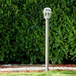 Hofstein Sorken Wegeleuchte LED Edelstahl, 1-flammig, Bewegungsmelder -Günstiges Wegeleuchten Geschäft sorken wegeleuchte h3170212 do1 14