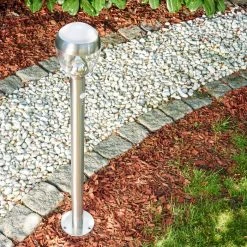 Hofstein Sorken Wegeleuchte LED Edelstahl, 1-flammig, Bewegungsmelder -Günstiges Wegeleuchten Geschäft sorken wegeleuchte h3170212 do1 2