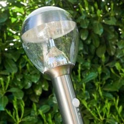 Hofstein Sorken Wegeleuchte LED Edelstahl, 1-flammig, Bewegungsmelder -Günstiges Wegeleuchten Geschäft sorken wegeleuchte h3170212 do1 6