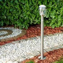 Hofstein Sorken Wegeleuchte LED Edelstahl, 1-flammig, Bewegungsmelder -Günstiges Wegeleuchten Geschäft sorken wegeleuchte h3170212 do1 7