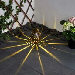 Hofstein Soulé Solarleuchte LED Braun, 1-flammig -Günstiges Wegeleuchten Geschäft soule solarleuchte h3391907 13