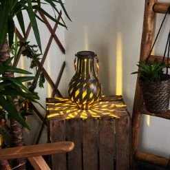 Hofstein Soulé Solarleuchte LED Braun, 1-flammig -Günstiges Wegeleuchten Geschäft soule solarleuchte h3391907 14