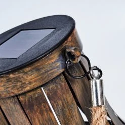 Hofstein Soulé Solarleuchte LED Braun, 1-flammig -Günstiges Wegeleuchten Geschäft soule solarleuchte h3391907 2