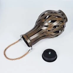 Hofstein Soulé Solarleuchte LED Braun, 1-flammig -Günstiges Wegeleuchten Geschäft soule solarleuchte h3391907 4