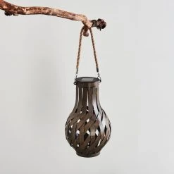 Hofstein Soulé Solarleuchte LED Braun, 1-flammig -Günstiges Wegeleuchten Geschäft soule solarleuchte h3391907 9