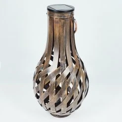 Hofstein Soulé Solarleuchte LED Braun, 1-flammig -Günstiges Wegeleuchten Geschäft soule solarleuchte h3391921 4