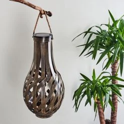 Hofstein Soulé Solarleuchte LED Braun, 1-flammig -Günstiges Wegeleuchten Geschäft soule solarleuchte h3391921 6