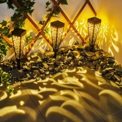 Hofstein Staranzano Solarleuchte LED Gelb, Schwarz, 1-flammig -Günstiges Wegeleuchten Geschäft staranzano solarleuchte h3419533 1