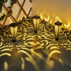 Hofstein Staranzano Solarleuchte LED Gelb, Schwarz, 1-flammig -Günstiges Wegeleuchten Geschäft staranzano solarleuchte h3419533 10