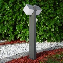 Hofstein Swanek Wegeleuchte LED Anthrazit, 1-flammig -Günstiges Wegeleuchten Geschäft swanek wegeleuchte h3307021 2