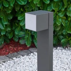 Hofstein Swanek Wegeleuchte LED Anthrazit, 1-flammig -Günstiges Wegeleuchten Geschäft swanek wegeleuchte h3333419 12