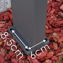 Hofstein Swanek Wegeleuchte LED Anthrazit, 1-flammig -Günstiges Wegeleuchten Geschäft swanek wegeleuchte h3333419 15