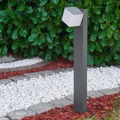 Hofstein Swanek Wegeleuchte LED Anthrazit, 1-flammig -Günstiges Wegeleuchten Geschäft swanek wegeleuchte h3333419 17