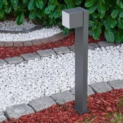 Hofstein Swanek Wegeleuchte LED Anthrazit, 1-flammig -Günstiges Wegeleuchten Geschäft swanek wegeleuchte h3333419 7