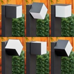 Hofstein Swanek Wegeleuchte LED Schwarz, 1-flammig -Günstiges Wegeleuchten Geschäft swanek wegeleuchte h3417164 1