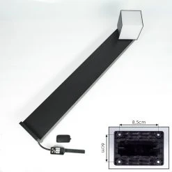 Hofstein Swanek Wegeleuchte LED Schwarz, 1-flammig -Günstiges Wegeleuchten Geschäft swanek wegeleuchte h3417164 4