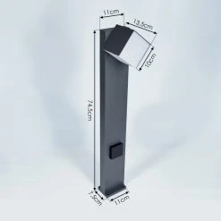 Hofstein Swanek Wegeleuchte LED Anthrazit, 1-flammig -Günstiges Wegeleuchten Geschäft swanek wegeleuchte h3417300 3