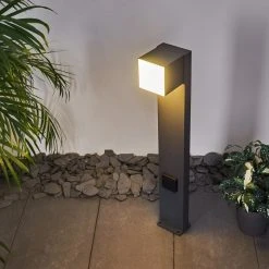 Hofstein Swanek Wegeleuchte LED Anthrazit, 1-flammig -Günstiges Wegeleuchten Geschäft swanek wegeleuchte h3417300 8