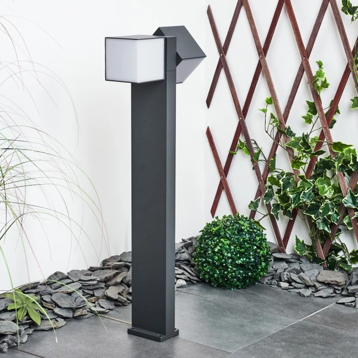 Hofstein Swanek Wegeleuchte LED Anthrazit, 1-flammig 12 Hofstein Swanek Wegeleuchte LED Anthrazit, 1-flammig – Bild 10