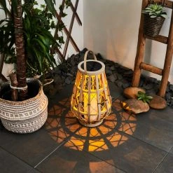 Hofstein Syreflot Solarleuchte LED Schwarz, Braun, 1-flammig -Günstiges Wegeleuchten Geschäft syreflot solarleuchte h3429068 6