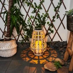 Hofstein Syreflot Solarleuchte LED Schwarz, Braun, 1-flammig -Günstiges Wegeleuchten Geschäft syreflot solarleuchte h3429068 8