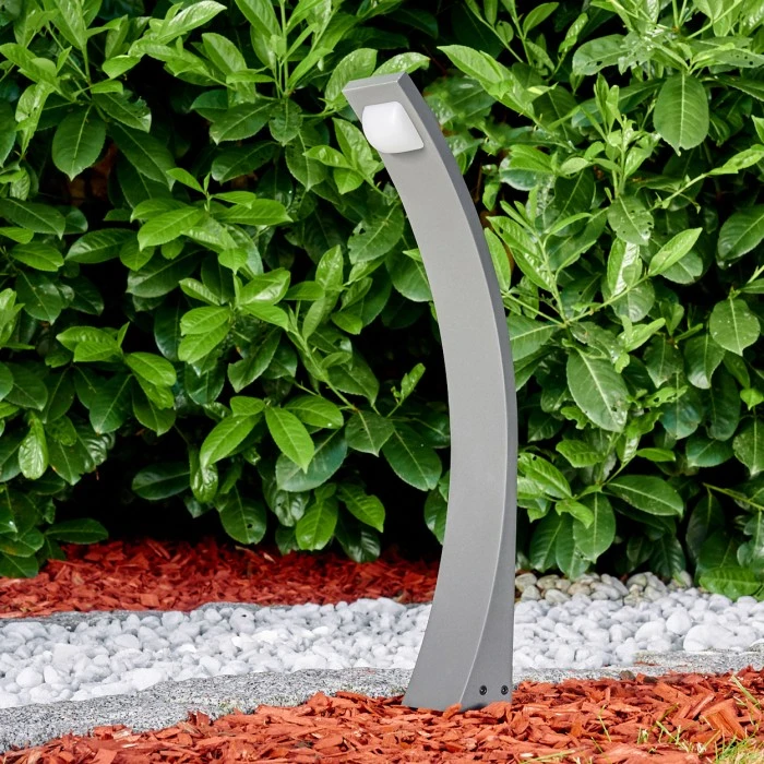 Hofstein Telford Sockelleuchte LED Anthrazit, 1-flammig 5 Hofstein Telford Sockelleuchte LED Anthrazit, 1-flammig – Bild 3