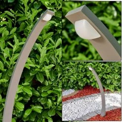 Hofstein Telford Wegeleuchte LED Anthrazit, 1-flammig