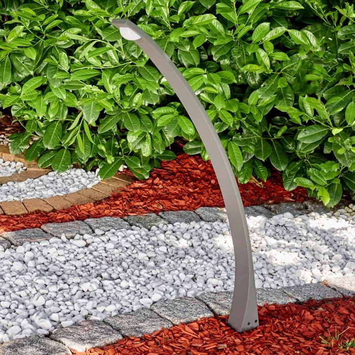 Hofstein Telford Wegeleuchte LED Anthrazit, 1-flammig 7 Hofstein Telford Wegeleuchte LED Anthrazit, 1-flammig – Bild 5