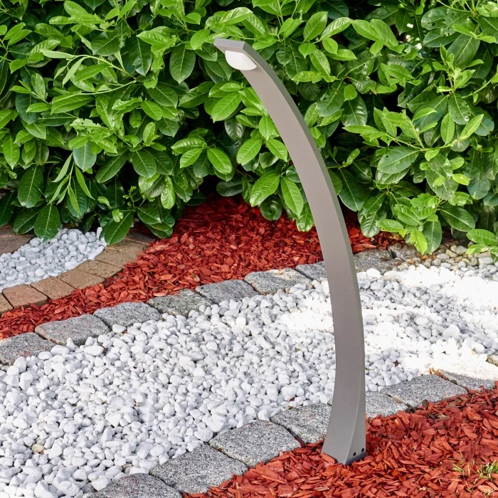 Hofstein Telford Wegeleuchte LED Anthrazit, 1-flammig 11 Hofstein Telford Wegeleuchte LED Anthrazit, 1-flammig – Bild 9