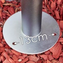 Hofstein Theux Außenstehleuchte Schwarz, Gold, 3-flammig -Günstiges Wegeleuchten Geschäft theux aussenstehleuchte h3344873 14