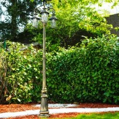 Hofstein Tolep Kandelaber Schwarz-Gold, 3-flammig -Günstiges Wegeleuchten Geschäft tolep kandelaber 31682e bg 8