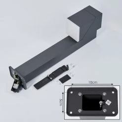 Hofstein Toogong Sockelleuchte LED Anthrazit, 1-flammig 18 Hofstein Toogong Sockelleuchte LED Anthrazit, 1-flammig -Günstiges Wegeleuchten Geschäft toogong sockelleuchte h3582657 4