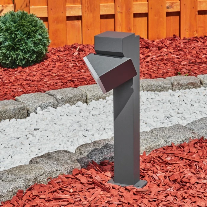 Hofstein Toogong Sockelleuchte LED Anthrazit, 1-flammig 11 Hofstein Toogong Sockelleuchte LED Anthrazit, 1-flammig – Bild 9