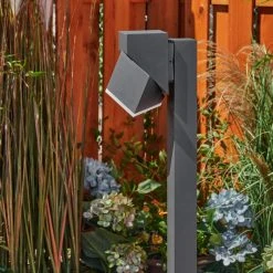 Hofstein Toogong Wegeleuchte LED Anthrazit, 1-flammig -Günstiges Wegeleuchten Geschäft toogong wegeleuchte h3460450 10