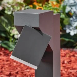 Hofstein Toogong Wegeleuchte LED Anthrazit, 1-flammig -Günstiges Wegeleuchten Geschäft toogong wegeleuchte h3460450 2