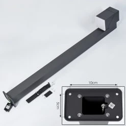 Hofstein Toogong Wegeleuchte LED Anthrazit, 1-flammig -Günstiges Wegeleuchten Geschäft toogong wegeleuchte h3460450 4