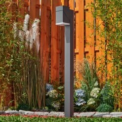 Hofstein Toogong Wegeleuchte LED Anthrazit, 1-flammig -Günstiges Wegeleuchten Geschäft toogong wegeleuchte h3460450 6