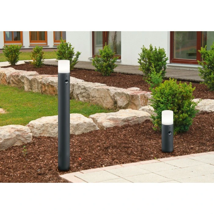 Trio Leuchten HOOSIC Sockelleuchte Anthrazit, 1-flammig, Bewegungsmelder 4 Trio Leuchten HOOSIC Sockelleuchte Anthrazit, 1-flammig, Bewegungsmelder – Bild 2