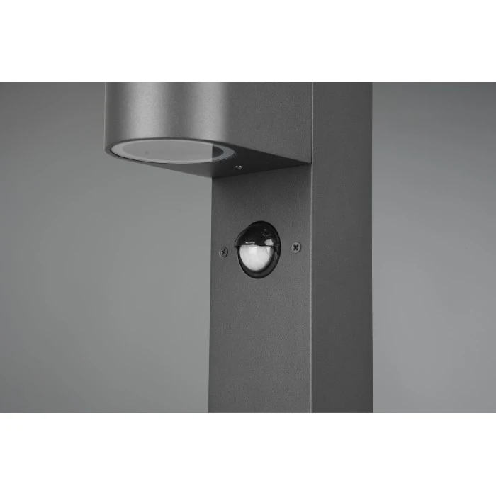 Trio Leuchten Roya Wegeleuchte Anthrazit, 1-flammig, Bewegungsmelder 10 Trio Leuchten Roya Wegeleuchte Anthrazit, 1-flammig, Bewegungsmelder – Bild 8