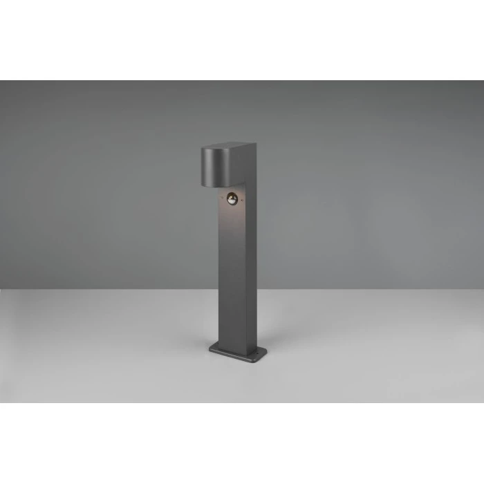 Trio Leuchten Roya Wegeleuchte Anthrazit, 1-flammig, Bewegungsmelder 4 Trio Leuchten Roya Wegeleuchte Anthrazit, 1-flammig, Bewegungsmelder – Bild 2