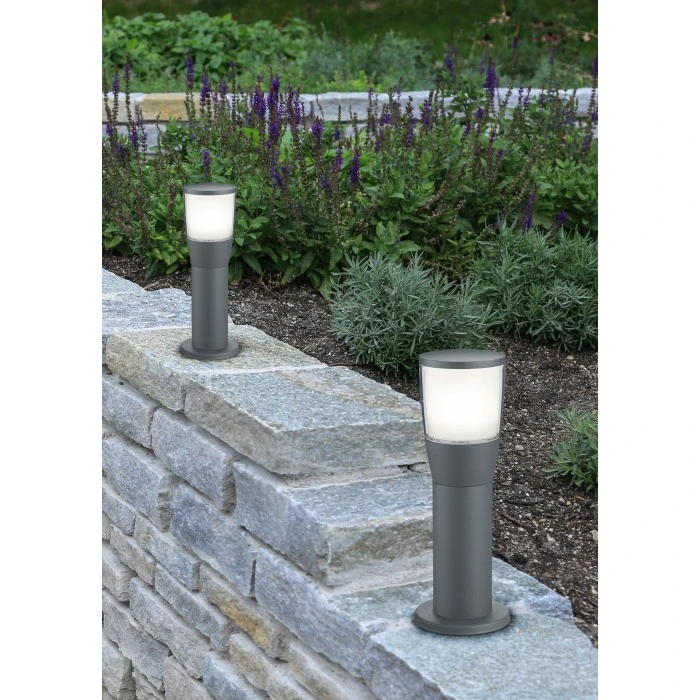 Trio Leuchten SHANNON Sockelleuchte LED Anthrazit, 1-flammig 4 Trio Leuchten SHANNON Sockelleuchte LED Anthrazit, 1-flammig – Bild 2