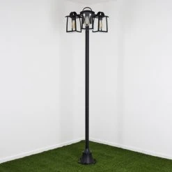 Hofstein Trosa Kandelaber Schwarz, 3-flammig -Günstiges Wegeleuchten Geschäft trosa kandelaber h3414095 6