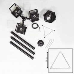 Hofstein Trosa Kandelaber Schwarz, 3-flammig 16 Hofstein Trosa Kandelaber Schwarz, 3-flammig -Günstiges Wegeleuchten Geschäft trosa kandelaber h3608203 4