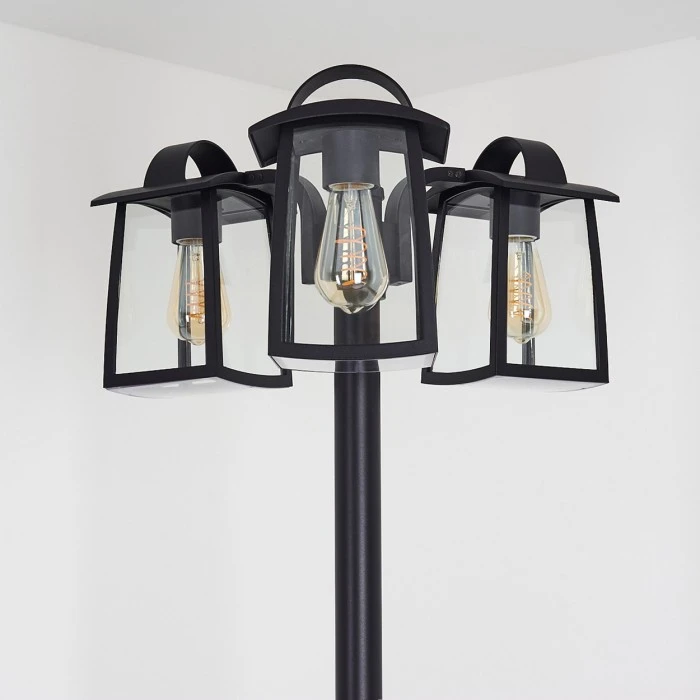 Hofstein Trosa Kandelaber Schwarz, 3-flammig 10 Hofstein Trosa Kandelaber Schwarz, 3-flammig – Bild 8