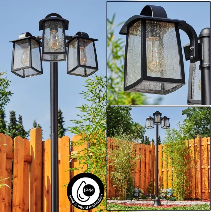 Hofstein Trosa Kandelaber Schwarz, 3-flammig 3 Hofstein Trosa Kandelaber Schwarz, 3-flammig