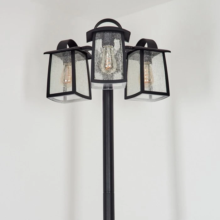 Hofstein Trosa Kandelaber Schwarz, 3-flammig 10 Hofstein Trosa Kandelaber Schwarz, 3-flammig – Bild 8