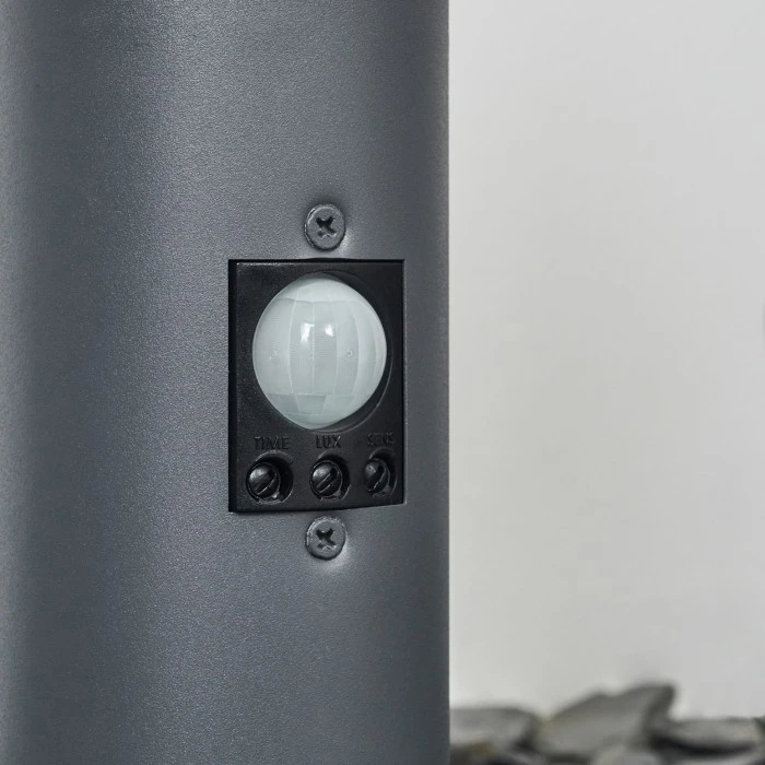 Hofstein Tunes Sockelleuchte Anthrazit, 1-flammig, Bewegungsmelder 12 Hofstein Tunes Sockelleuchte Anthrazit, 1-flammig, Bewegungsmelder – Bild 10