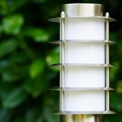 Hofstein Tunes Wegeleuchte Edelstahl, 1-flammig -Günstiges Wegeleuchten Geschäft tunes wegeleuchte h165066 4